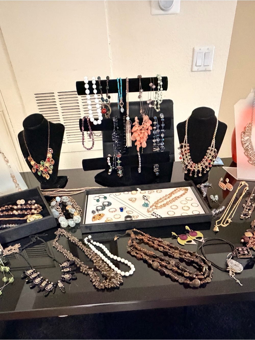 Large vintage to modern estate jewelry lot